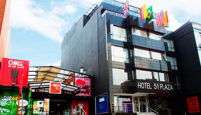 Hotel 51 Plaza Bogotá Kültér fotó